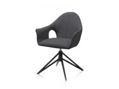 Armstoel LOLA - Onyx Grijs -Zuiver || RICHMOND Verkoop xooon lola 46979