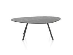 Salontafel MONTELLO - Keramiek Met Zwarte Marmerlook Zwart -Zuiver || RICHMOND Verkoop xooon montello 52485