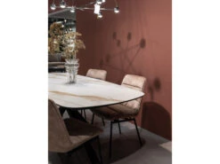 Eetkamertafel MONTELLO - Keramiek Met Wite Marmerlook Wit -Zuiver || RICHMOND Verkoop xooon montello 57209