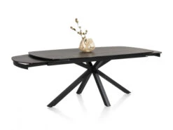 Uitschuifbare Tafel MONTELLO - Zwart Marmer Zwart -Zuiver || RICHMOND Verkoop xooon montello 69028