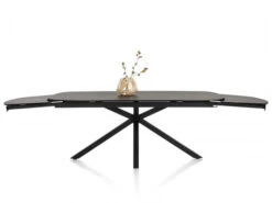 Uitschuifbare Tafel MONTELLO - Zwart Marmer Zwart -Zuiver || RICHMOND Verkoop xooon montello 69029