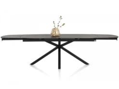 Uitschuifbare Tafel MONTELLO - Zwart Marmer Zwart -Zuiver || RICHMOND Verkoop xooon montello 69033