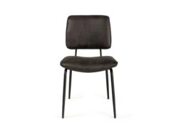 Stoel NOVALI - Antraciet Secilia Grijs