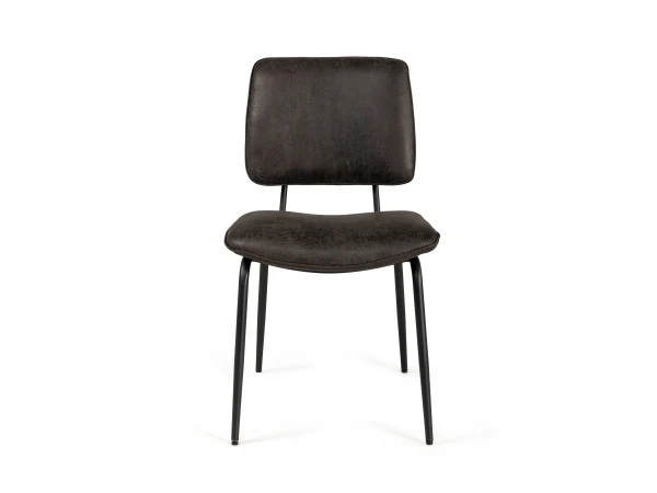 Stoel NOVALI - Antraciet Secilia Grijs 1 Stoel NOVALI - Antraciet Secilia Grijs