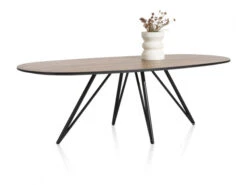 Eetkamertafel TORANO - Walnoot/zwart Hout -Zuiver || RICHMOND Verkoop xooon torano 53243