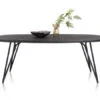 Eetkamertafel Ovaal VIK - Onyx Zwart