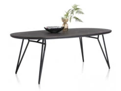 Eetkamertafel Ovaal VIK - Onyx Zwart -Zuiver || RICHMOND Verkoop xooon vik 33611