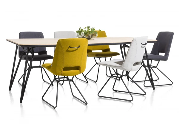 Eetkamertafel VIK - Natuur Hout 5 Eetkamertafel VIK - Natuur Hout - Afbeelding 5