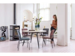 Ronde Eetkamertafel VIK - Natuur Hout -Zuiver || RICHMOND Verkoop xooon vik 46596 1