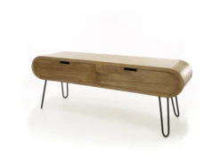 Tv-meubel BARREL - Massief Mango Zandkleur Hout -Zuiver || RICHMOND Verkoop zijlstra barrel 46166