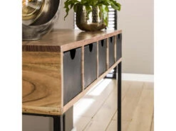 Kaptafel METAL CATCH - Hout/zwart Hout 7 Kaptafel METAL CATCH - Hout/zwart Hout -Zuiver || RICHMOND Verkoop zijlstra metal catch 51137