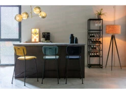 Zuiver Barstoel BENSON - Donkerblauw Blauw -Zuiver || RICHMOND Verkoop zuiver benson 26741 1