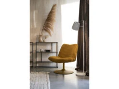 Zuiver Loungechair BUBBA - Oker Geel -Zuiver || RICHMOND Verkoop zuiver bubba 47868