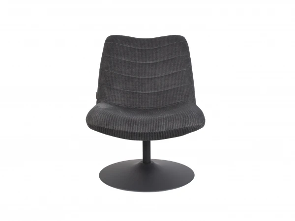 Zuiver Loungechair BUBBA - Donker Grijs Grijs 3 Zuiver Loungechair BUBBA - Donker Grijs Grijs - Afbeelding 3