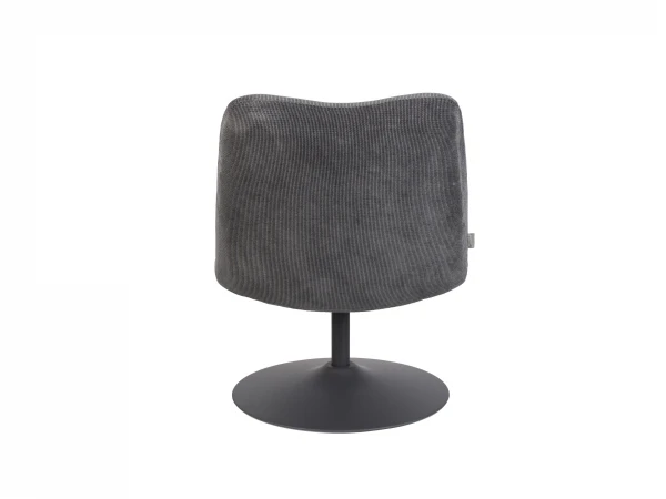 Zuiver Loungechair BUBBA - Donker Grijs Grijs 6 Zuiver Loungechair BUBBA - Donker Grijs Grijs - Afbeelding 6