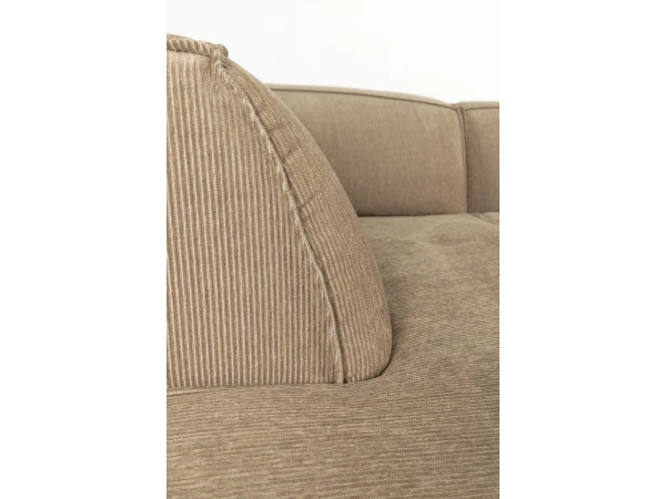 Zuiver Hoeksalon FAT FREDDY - Caramel Bruin 5 Zuiver Hoeksalon FAT FREDDY - Caramel Bruin - Afbeelding 5