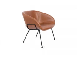 Zuiver Lounge Chair FESTON - Brown Bruin