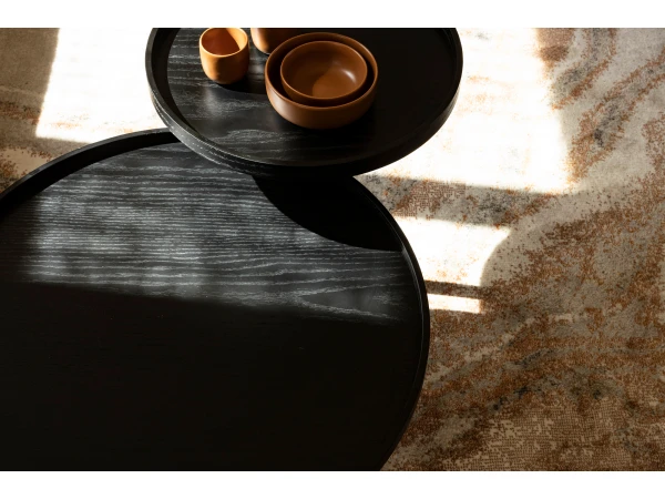 Zuiver Bijzettafel JASON - Zwart Zwart 3 Zuiver Bijzettafel JASON - Zwart Zwart - Afbeelding 3