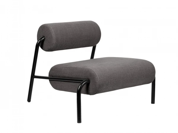 Zuiver Fauteuil LEKIMA - Donkergrijs Grijs 1 Zuiver Fauteuil LEKIMA - Donkergrijs Grijs