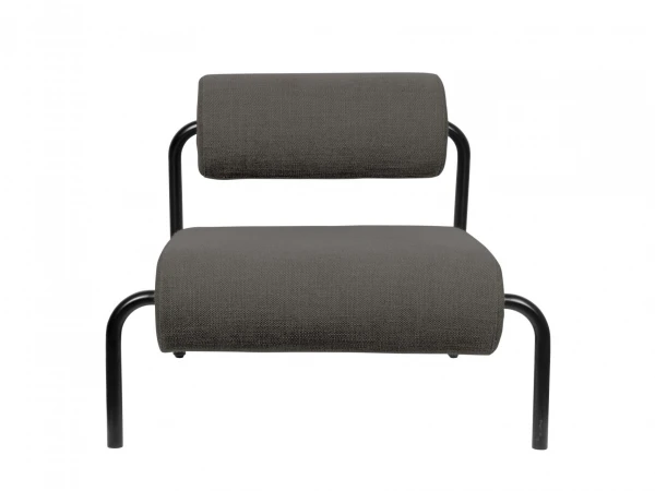 Zuiver Fauteuil LEKIMA - Donkergrijs Grijs 2 Zuiver Fauteuil LEKIMA - Donkergrijs Grijs - Afbeelding 2