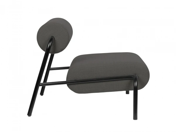 Zuiver Fauteuil LEKIMA - Donkergrijs Grijs 3 Zuiver Fauteuil LEKIMA - Donkergrijs Grijs - Afbeelding 3