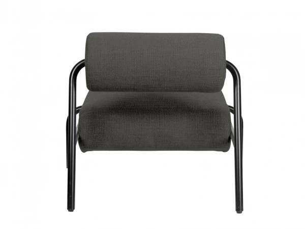Zuiver Fauteuil LEKIMA - Donkergrijs Grijs 6 Zuiver Fauteuil LEKIMA - Donkergrijs Grijs - Afbeelding 6
