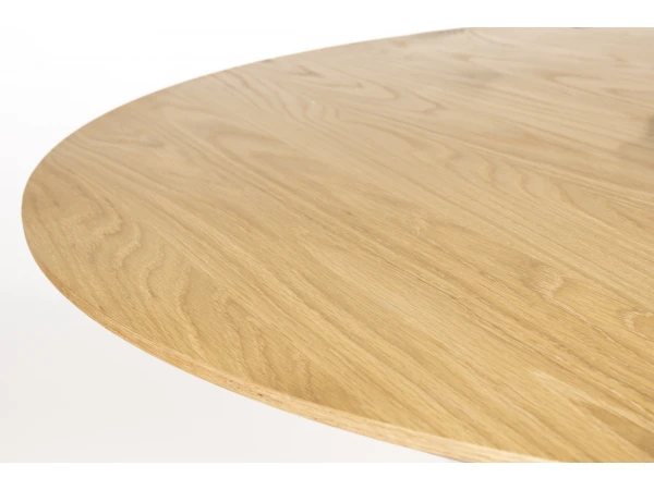 Zuiver Ronde Tafel LOTUS - Eik Fineer Hout 3 Zuiver Ronde Tafel LOTUS - Eik Fineer Hout - Afbeelding 3