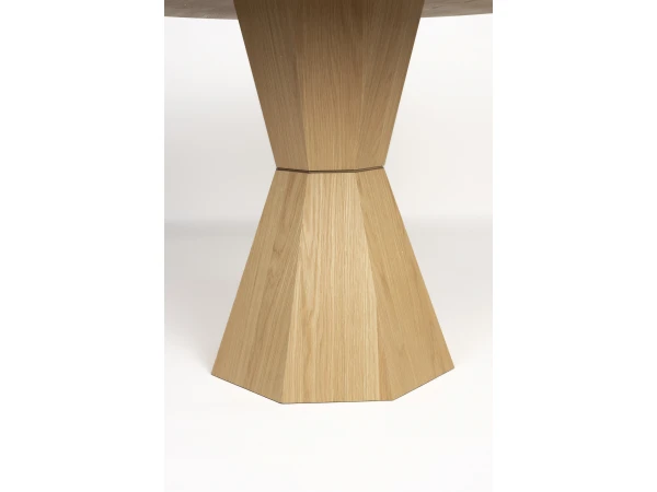 Zuiver Ronde Tafel LOTUS - Eik Fineer Hout 5 Zuiver Ronde Tafel LOTUS - Eik Fineer Hout - Afbeelding 5