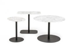 Zuiver Bijzettafel SNOW - Wit Marmer Rechthoek Wit -Zuiver || RICHMOND Verkoop zuiver snow 59484