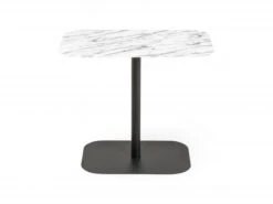 Zuiver Bijzettafel SNOW - Wit Marmer Rechthoek Wit