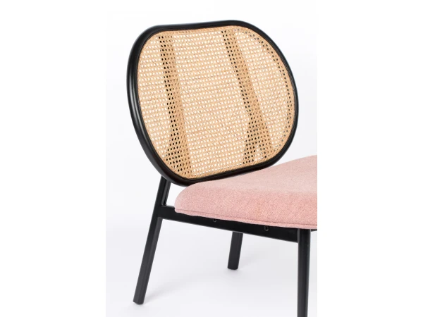 Zuiver Fauteuil SPIKE - Roze/naturel Roze 11 Zuiver Fauteuil SPIKE - Roze/naturel Roze - Afbeelding 11