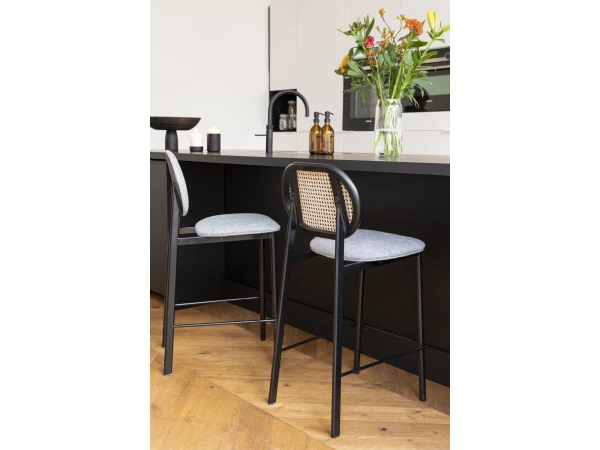 Zuiver Barstoel SPIKE - Grijs Grijs 3 Zuiver Barstoel SPIKE - Grijs Grijs - Afbeelding 3