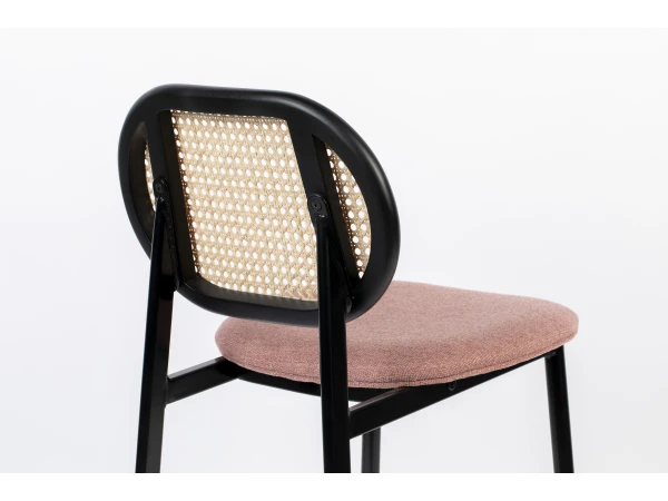 Zuiver Barstoel SPIKE - Roze/naturel Roze 9 Zuiver Barstoel SPIKE - Roze/naturel Roze - Afbeelding 9