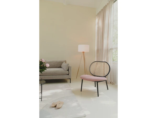 Zuiver Fauteuil SPIKE - Roze/naturel Roze 17 Zuiver Fauteuil SPIKE - Roze/naturel Roze - Afbeelding 17