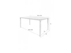 Zuiver Eetkamertafel STORM - Walnoot Hout -Zuiver || RICHMOND Verkoop zuiver storm 57920