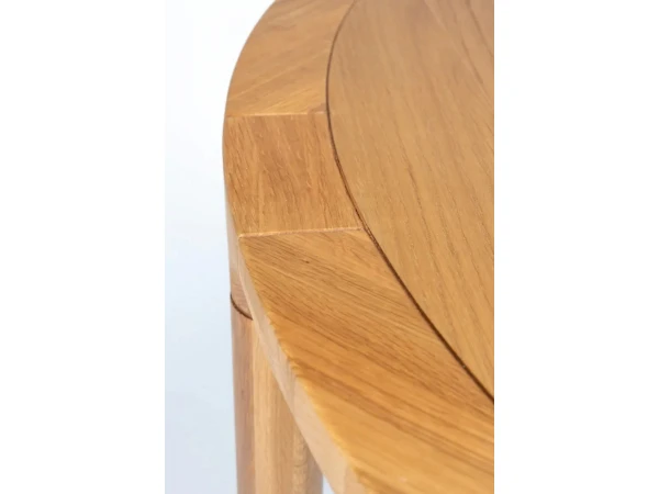 Zuiver Ronde Tafel STORM - Naturel Hout 4 Zuiver Ronde Tafel STORM - Naturel Hout - Afbeelding 4