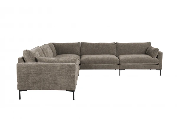 Zuiver Hoeksalon SUMMER - Coffee Bruin 6 Zuiver Hoeksalon SUMMER - Coffee Bruin - Afbeelding 6