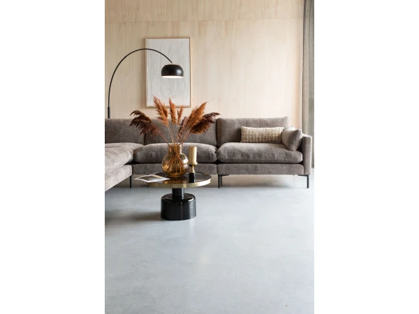 Zuiver Hoeksalon SUMMER - Coffee Bruin 3 Zuiver Hoeksalon SUMMER - Coffee Bruin - Afbeelding 3